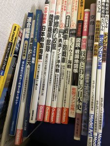神戸市灘区にて戦記関係・ミリタリー関係・アイドル写真集の古本の買取