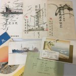 神戸市中央区にて戦前の進水式の絵葉書の買取り